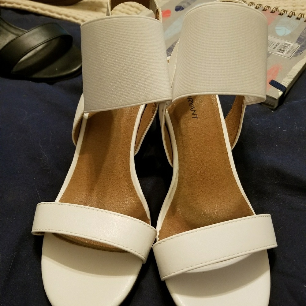 Lane Bryant White Wedges
